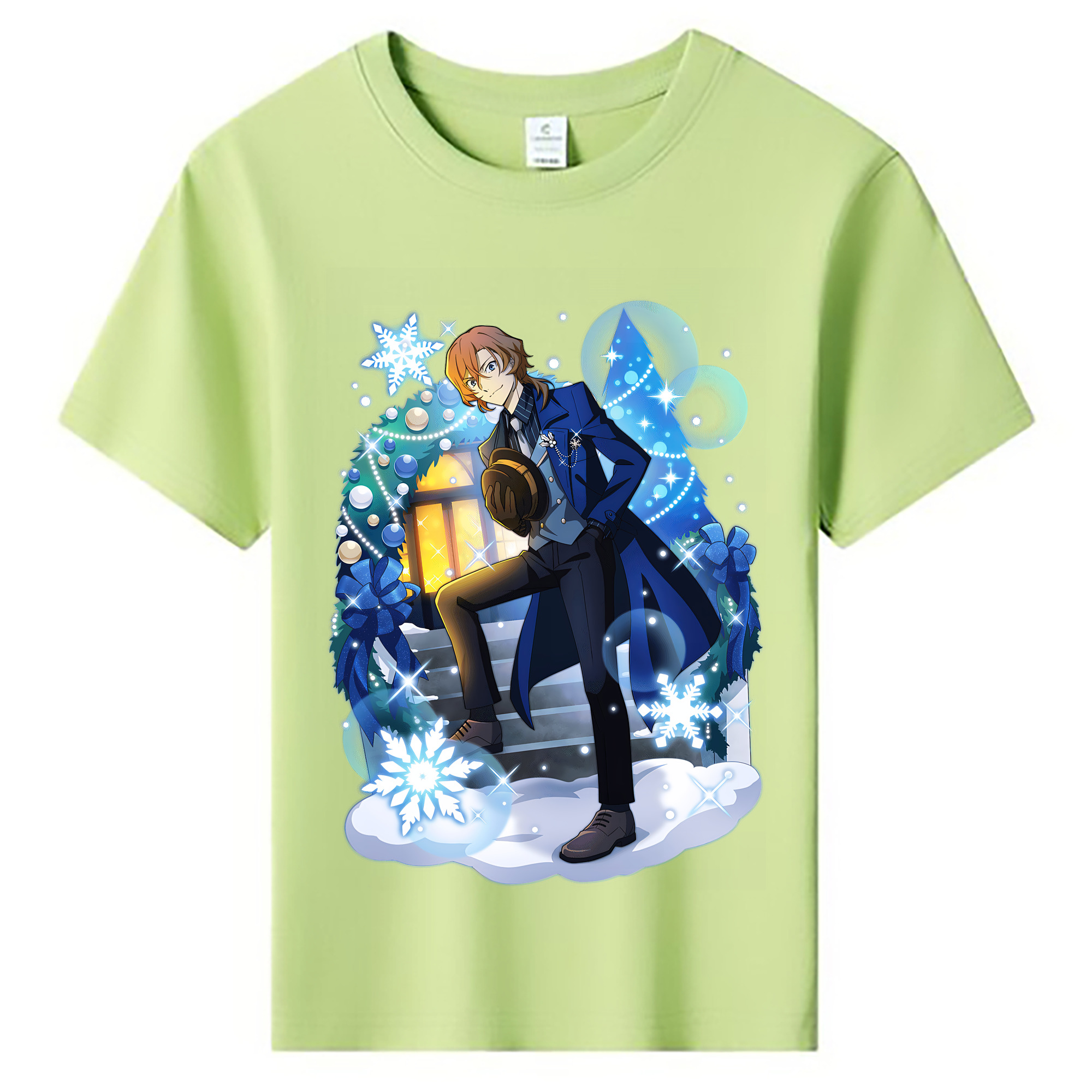 （画像用） 文豪ストレイドッグス Bungo Stray Dogs 綿100％キッズTシャツ（フロントプリント）